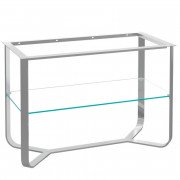 Консоль под раковину Villeroy & Boch Antheus 108,4х52,3 см нержавеющая сталь хром B0645000