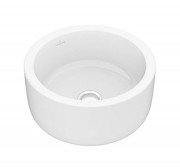 Раковина для ванной Villeroy & Boch Architectura ⌀40 см санитарная керамика альпийский белый CeramicPlus 412540R1