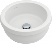 Раковина для ванной Villeroy & Boch Architectura ⌀41,5 см санитарная керамика альпийский белый CeramicPlus 416540R1