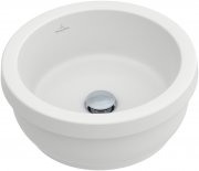 Раковина для ванной Villeroy & Boch Architectura ⌀41,5 см санитарная керамика альпийский белый CeramicPlus 416540R1