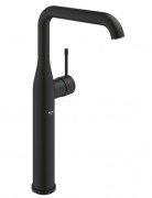 Змішувач для раковини Grohe Essence одноважільний фантомний чорний 24170KF1