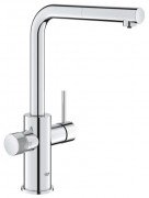Смеситель для кухни Grohe Blue Pure Minta под фильтр с выдвижной лейкой хром 30590000