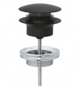 Донний клапан для раковини Grohe 1¼ фантомний чорний 29510KF0