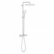 Душова стійка Grohe Tempesta System 250 Cube з термостатом хром 26689001