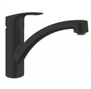 Змішувач для кухні Grohe Eurosmart одноважільний чорний матовий 332812433