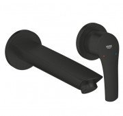 Змішувач для раковини Grohe Eurosmart одноважільний настінний чорний матовий 293382433