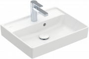 Раковина для ванної Villeroy & Boch Collaro 50x40 см з переливом білий альпійський CeramicPlus 433450R1