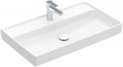 Раковина для ванной Villeroy & Boch Collaro 65x47 см без перелива камень белый CeramicPlus 4A3366RW