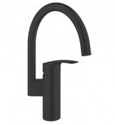 Смеситель для кухни Grohe Eurosmart однорычажный черный матовый 332022433