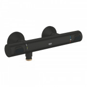 Термостат для душу Grohe Grohtherm 500 чорний матовий 347932430