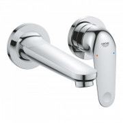 Змішувач для раковини Grohe EuroEco настінний одноважільний хром 24274001