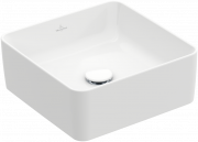 Раковина для ванної Villeroy & Boch Collaro 38х38 см накладна CeramicPlus білий камінь 4A2138RW