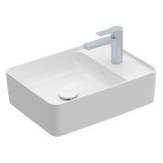 Раковина для ванной Villeroy & Boch Collaro 38х51 см накладная CeramicPlus камень белый 4A1751RW