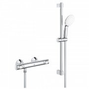 Термостат для душа Grohe Grohtherm 500 с душевым гарнитуром хром 34796001