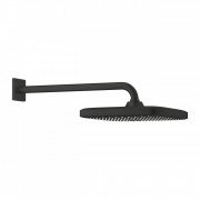 Верхній душ Grohe Tempesta 250 Cube із кронштейном 1 режим чорний матовий 266872430