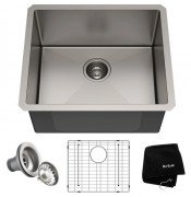 Мийка для кухні Kraus Standart Pro під стільницю 53,3х45,7 см нержавіюча сталь KHU101-21