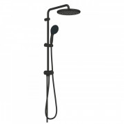 Душова стійка Grohe Tempesta System 250 з верхнім та ручним душем чорний матовий 269802431