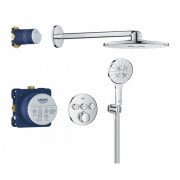 Душевая система скрытого монтажа Grohe Grohtherm SmartControl с Rainshower SmartActive 310 хром 34863000