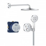Душева система прихованого монтажу Grohe Grohtherm SmartControl з Rainshower Mono 310 хром 34866000
