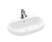Раковина для ванной Villeroy & Boch Architectura 60х45 см санитарная керамика альпийский белый 5A666001