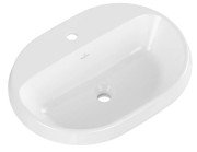 Раковина для ванной Villeroy & Boch Architectura 60х45 см санитарная керамика альпийский белый CeramicPlus 5A6661R1