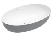 Раковина для ванної кімнати Villeroy & Boch Artis 61х41 см без переливу TitanCeram french linen 419861BCT7