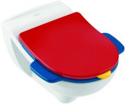 Унітаз дитячий підвісний Villeroy & Boch O.Novo Kids 32х52 см сантехнічна кераміка альпійський білий 4690R001
