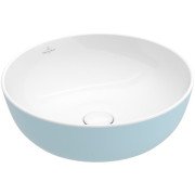 Раковина для ванной Villeroy & Boch Artis ⌀43 см без перелива TitanCeram fog 417943BCW0