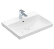 Раковина Villeroy & Boch Avento 60х47 см с переливом санитарная керамика CeramicPlus альпийский белый 415860R1