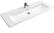 Раковина для ванной Villeroy & Boch Subway 2.0 130х47 см санитарная керамика CeramicPlus альпийский белый 7176D0R1