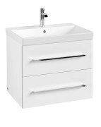 Тумба під раковину Villeroy&Boch Avento 63х48,4 см МДФ з акриловим покриттям скло біле A89000B4