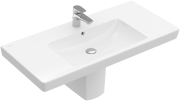 Раковина для ванної кімнати Villeroy & Boch Subway 2.0 100х48 см санітарна кераміка CeramicPlus альпійський білий 7175A0R1