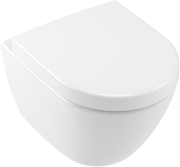 Унитаз подвесной Villeroy & Boch Subway 2.0 35,5х48 см санитарная керамика альпийский белый 5606R001