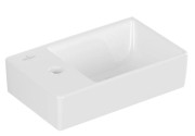 Раковина Villeroy & Boch Avento 36х22 см чаша праворуч санітарна кераміка CeramicPlus білий альпійський 43003RR1