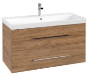 Тумба під раковину Villeroy & Boch Avento 98х48,4 см ДСП дуб канзас A89200RH