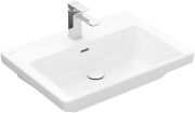 Раковина Villeroy & Boch Subway 3.0 65х47 см TitanCeram білий альпійський 4A706501