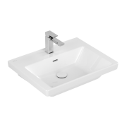Раковина Villeroy & Boch Subway 3.0 60х47 см TitanCeram CeramicPlus білий альпійський 4A7060R1
