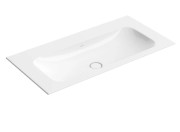 Раковина Villeroy & Boch Finion 100х50 см нешлифованная без перелива TitanCeram CeramicPlus каменный белый 4164A3RW