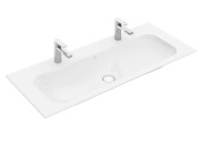 Раковина Villeroy&Boch Finion 120х50 см без переливу TitanCeram CeramicPlus альпійський білий 4164C1R1