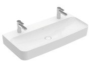 Раковина Villeroy & Boch Finion 100х47 см без перелива TitanCeram CeramicPlus альпийский белый 41681LR1