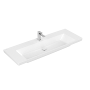 Раковина Villeroy & Boch Subway 3.0 130х47 см TitanCeram CeramicPlus білий альпійський 4A70D2R1
