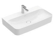Раковина Villeroy & Boch Finion 80х47 см без перелива TitanCeram CeramicPlus альпийский белый 416881R1