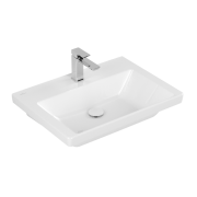 Раковина Villeroy & Boch Subway 3.0 65х47 см TitanCeram CeramicPlus альпийский белый 4A7066R1