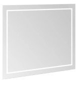 Дзеркало у ванній кімнаті Villeroy & Boch Finion 100х75 см з підсвічуванням та настінним освітленням G6001000