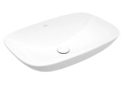 Раковина Villeroy&Boch Loop&Friends 56х38 см з переливом TitanCeram CeramicPlus альпійський білий 4A4900R1
