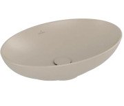 Раковина Villeroy & Boch Loop & Friends 56х38 см без переливу TitanCeram CeramicPlus мигдаль 4A4701AM