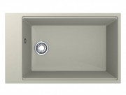 Миття для кухні Miraggio Lagoon 76х46 см кварцовий пісок Mirastone жасмин 0002087