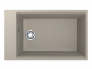 Миття для кухні Miraggio Lagoon 76х46 см кварцовий пісок Mirastone пісочний 0002088