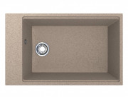 Мойка для кухни Miraggio Lagoon 76х46 см кварцевый песок Mirastone терра 0002089