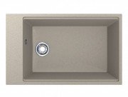 Миття для кухні Miraggio Lagoon 76х46 см кварцовий пісок Mirastone пісочний 0002088